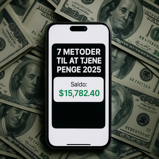 7 Metoder til at Tjene Penge i 2025
